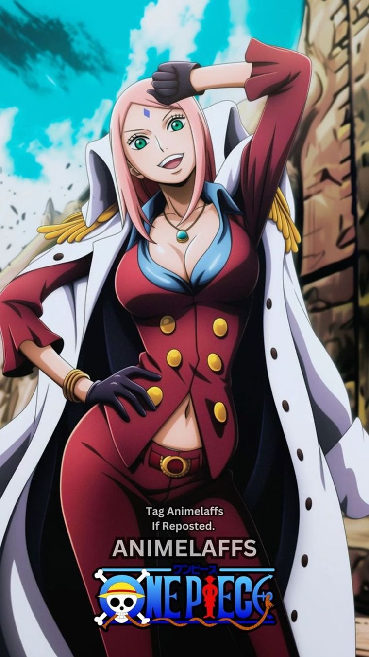 Sakura Haruno en el mundo de One Piece. Sakura Haruno en el mundo de One Piece.