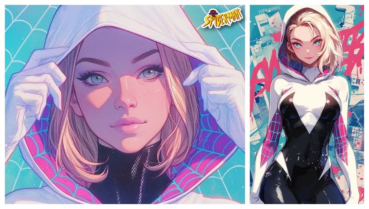 La belleza de Gwen Stacy nos llega gracias a la magia de la IA y su versión hiperrealista