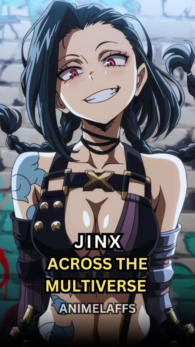 Gracias a la IA, Jinx de League of Legends salta entre varios multiversos. Gracias a la IA, Jinx de League of Legends salta entre varios multiversos.