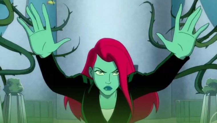 Hiedra Venenosa DC Cómics retratada por la IA