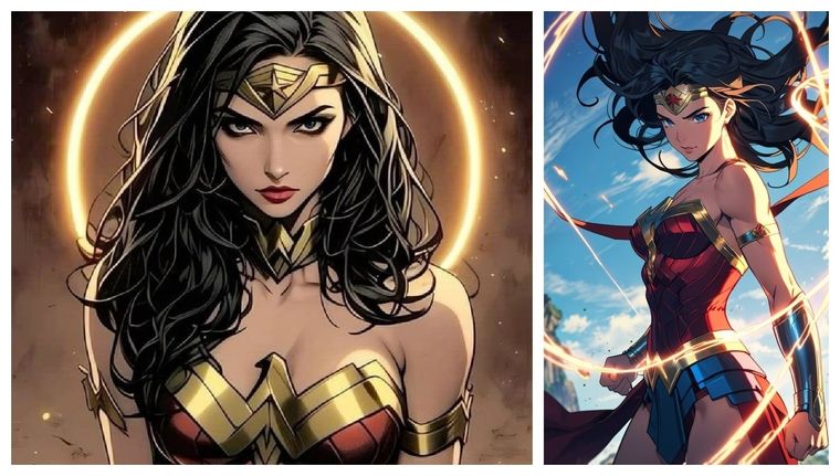 Dile adiós a la inteligencia artificial: estos son los 5 mejores Fan Art de Wonder Woman