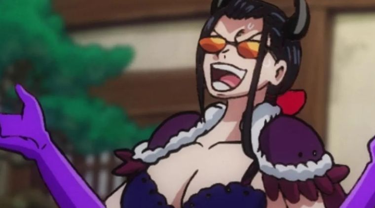 Nico Robin como pirata de Kaido en One Piece