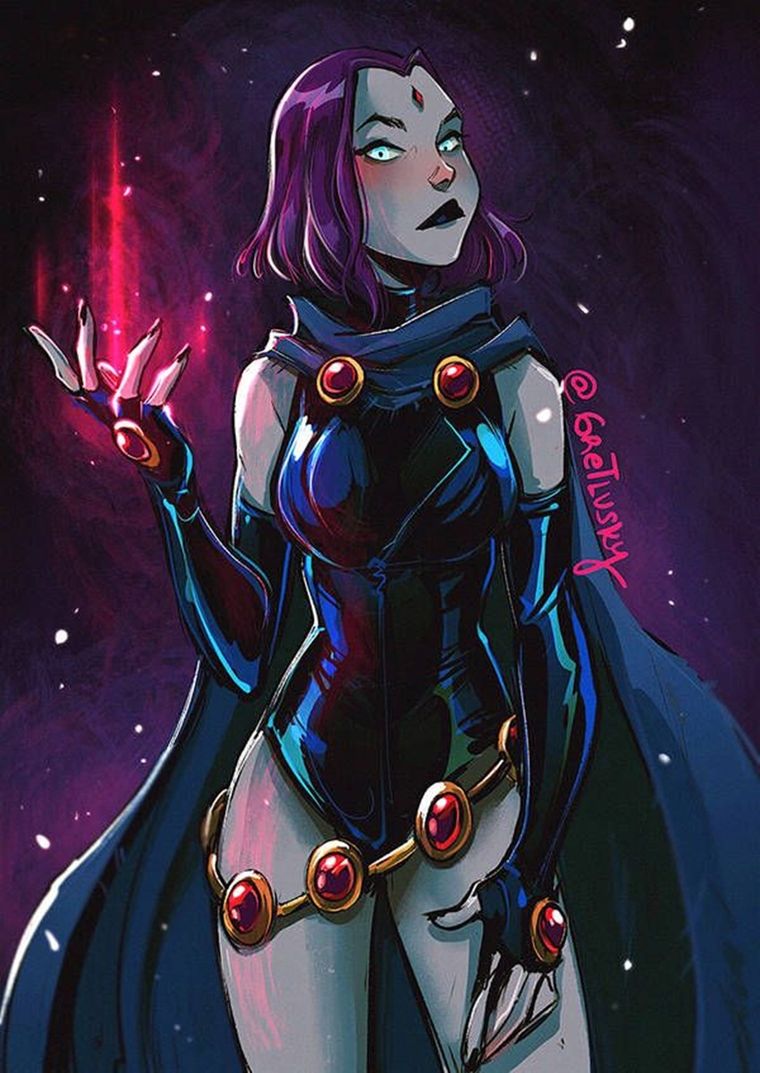 Raven posee una amplia gama de habilidades místicas, incluyendo telepatía, telequinesis y la capacidad de crear construcciones energéticas con su magia. Raven posee una amplia gama de habilidades místicas, incluyendo telepatía, telequinesis y la capacidad de crear construcciones energéticas con su magia.