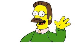 Una IA recreó a Ned Flanders y lo mostró como una persona de carne y hueso.