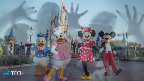 Esta IA recreó imagenes del parque de Disney como un Disneyland de terror.