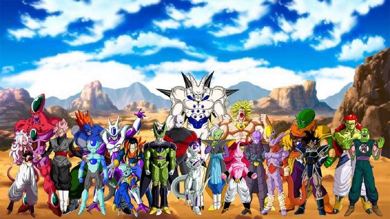 Este es el TOP 10 de los villanos más poderosos de Dragon Ball