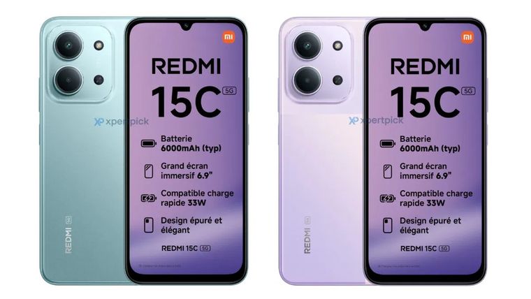 El nuevo teléfono de Xiaomi, el Redmi 15C, presenta un diseño con biseles finos y pantalla de 6,9 pulgadas. El nuevo teléfono de Xiaomi, el Redmi 15C, presenta un diseño con biseles finos y pantalla de 6,9 pulgadas.