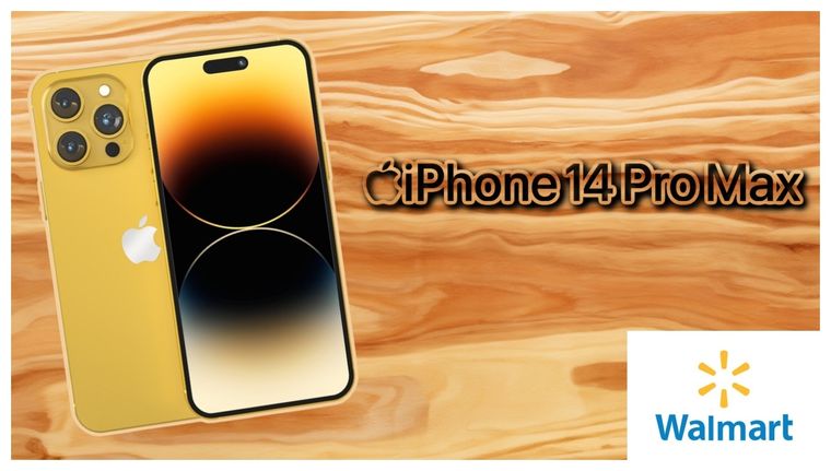 Walmart baja el precio del iPhone 14 Pro Max y prácticamente queda como un regalo