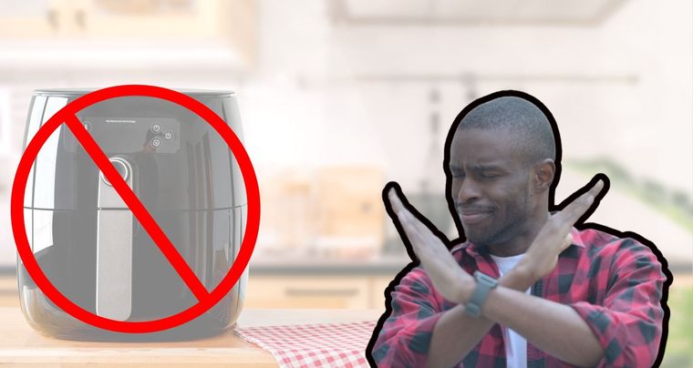 ¿Qué no cocinar en una freidora de aire? Te cuento cuáles son los alimentos prohibidos y por qué