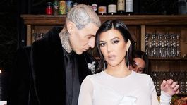 Travis Barker y Kourtney Kardashian