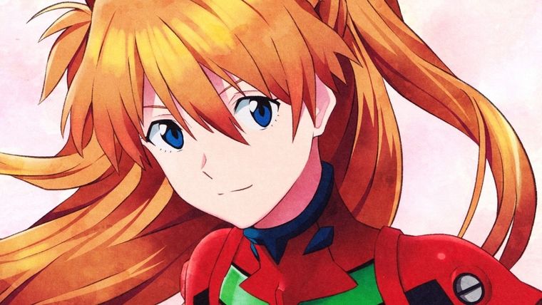 Le preguntaron a la IA cómo se vería  la hermosa Asuka Langley de Evangelion y esta fue la imagen que arrojó