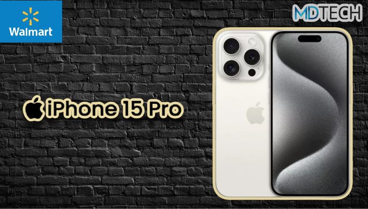 Por fin el iPhone 15 Pro baja de precio y puede ser tuyo en este Walmart