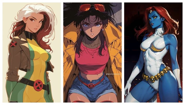 Las heroínas de X-Men han sido fundamentales en la historia de los cómics y la animación.