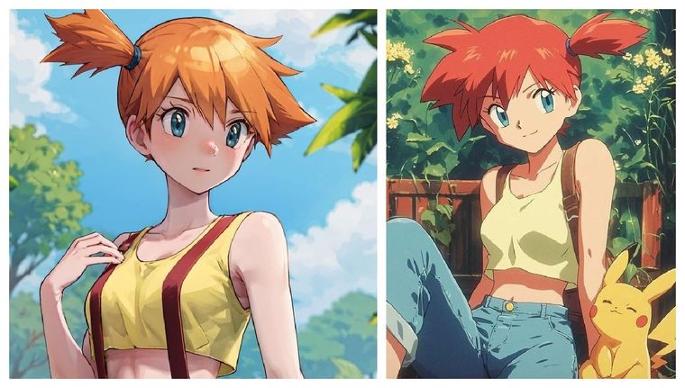 Misty es presentada como una de las primeras compañeras de viaje de Ash Ketchum