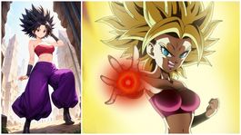 Caulifla aparece por primera vez en el Torneo del Poder de Dragon Ball Super.