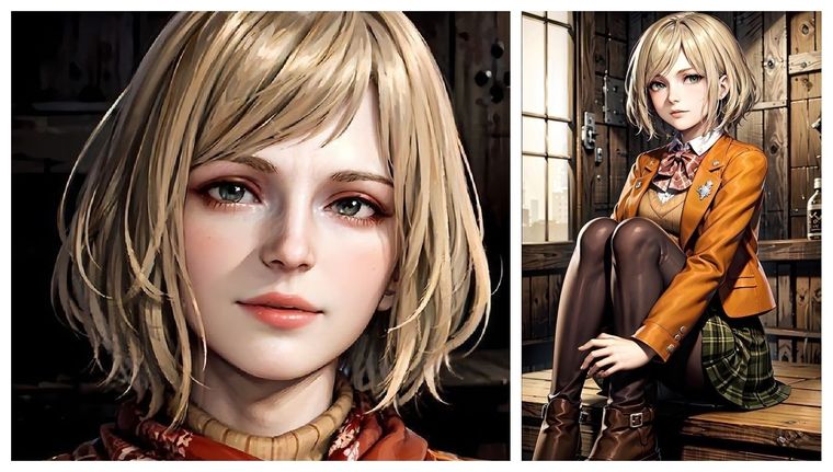 Ashley Graham es presentada en Resident Evil 4 como la hija del presidente de los Estados Unidos