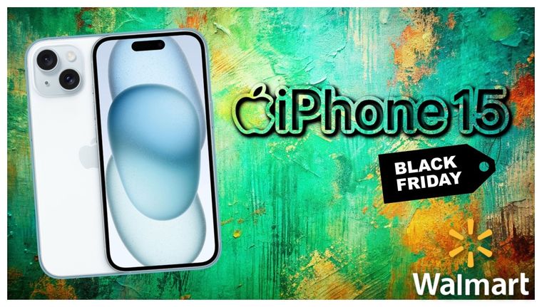 Gracias al Black Friday el iPhone 15 está a mitad de precio en Walmart