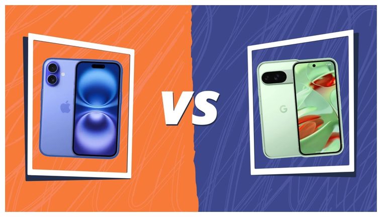 Entre el nuevo iPhone 16 y el Google Pixel 9 hay un claro ganador