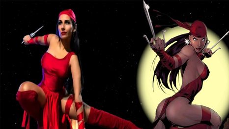 Clau Bailarinita Cosplayes trae a la vida a Elektra
