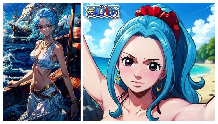 La IA desarrolla la mejor versión Live Action de Nefertari Vivi, la princesa de One Piece