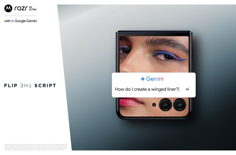Motorola integra a Gemini en los razr 2024