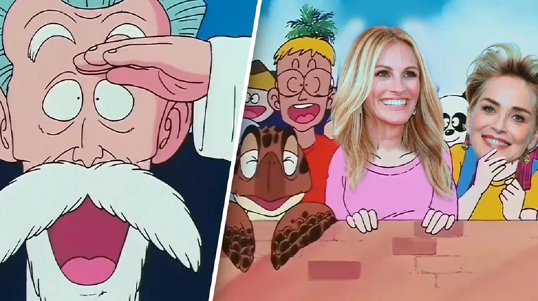 Dragon Ball: la vez que Julia Roberts y Sharon Stone aparecieron en el anime y no te diste cuenta