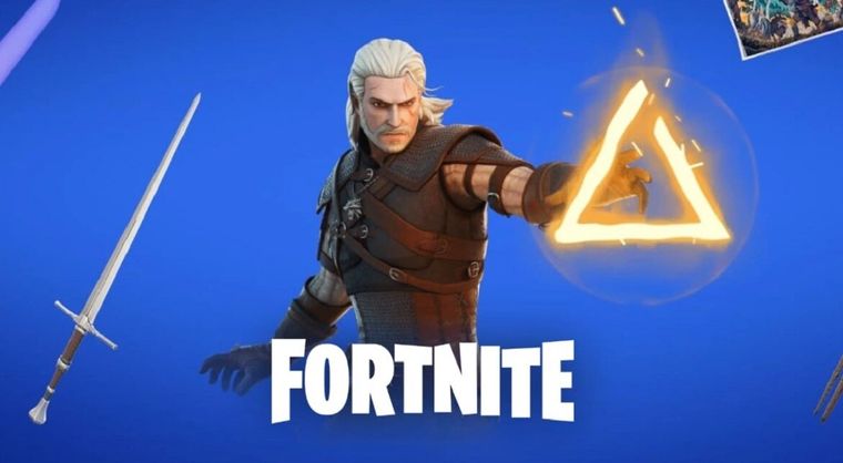 Así puedes conseguir el set completo y la skin de Geralt de Rivia en Fortnite