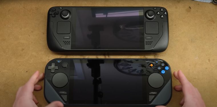 El prototipo muestra una estética y arquitectura completamente distintas a la Steam Deck que hoy conocemos El prototipo muestra una estética y arquitectura completamente distintas a la Steam Deck que hoy conocemos