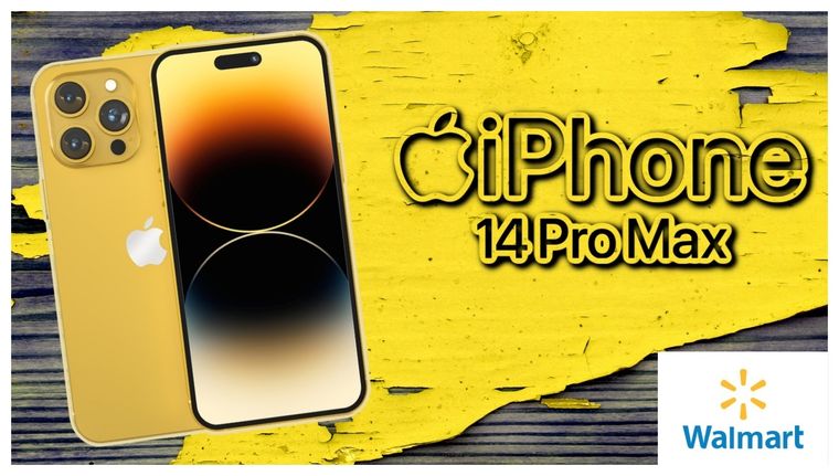 Solo en Walmart: la cadena de retail prácticamente regala el iPhone 14 Pro Max