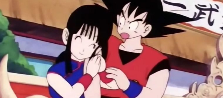 El beso que nunca vismo de Milk y Goku