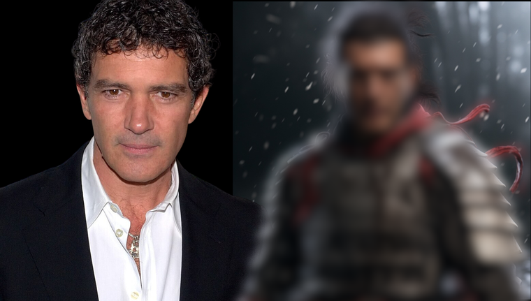 Antonio Banderas, al estilo samurai