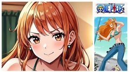 MDTech | Por primera vez la IA recrea a la bella Nami de One Piece como un personaje de Dragon Ball