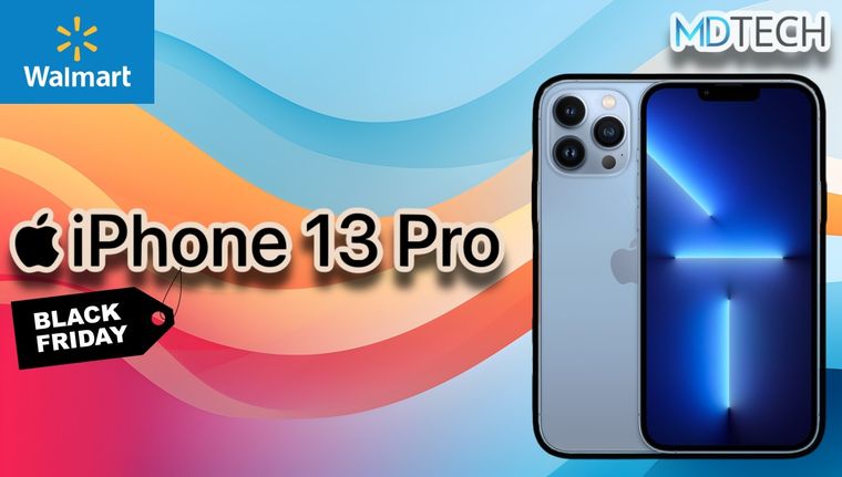 Falta poco para el Black Friday y Walmart casi está regalando el iPhone 13 Pro
