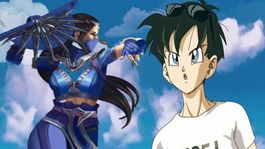 Así luce la fusión entre Videl y Kitana que arrasa en redes