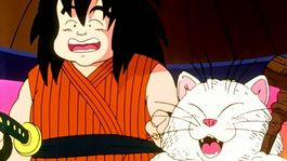 Yajirobe y el maestro Karin como Ángel y Dios de la destrucción