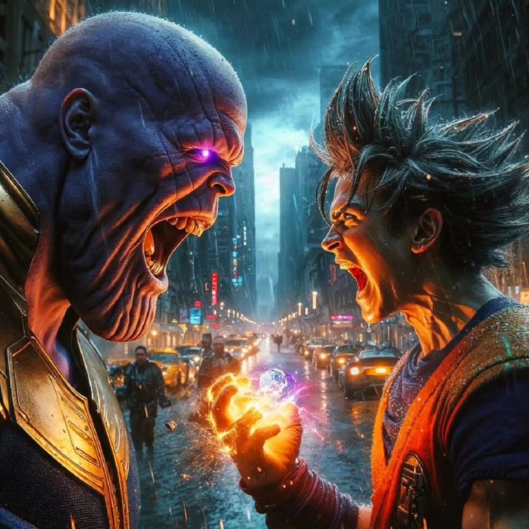Thanos vs.Goku