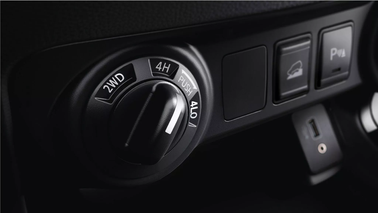 Renault Alaskan: tracción 4WD off-road con selector de modos de tracción Renault Alaskan: tracción 4WD off-road con selector de modos de tracción