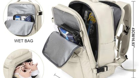 Amazon: la mochila de viaje que es viral en TikTok a un precio increíble