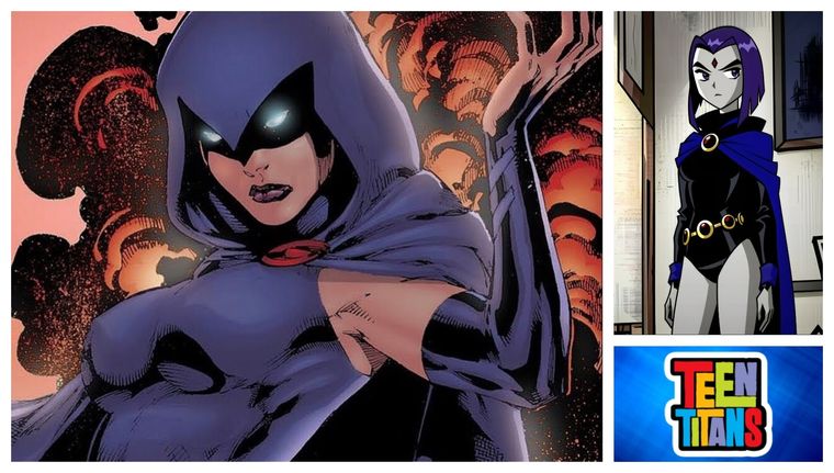No creerás cómo la IA reprodujo de forma realista a la bella y atrevida Raven, de Teen Titans