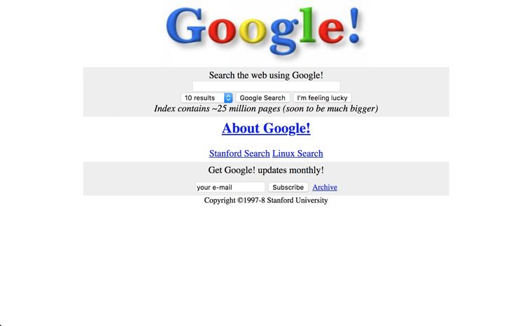 Descargá la extensión Simple Search y volvé a usar la primera edición de Google de 1998