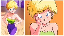 Dragon Ball Z: así luce la bella Erasa en una recreación casi realista de la inteligencia artificial