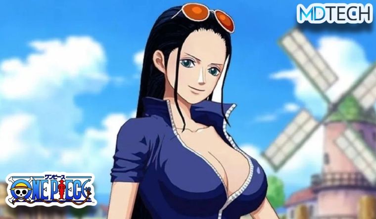 No creerás como la IA desarrolló a la bella Nico Robin, de One Piece, en una versión hiperrealista