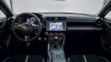 Interior del Toyota Gr86
