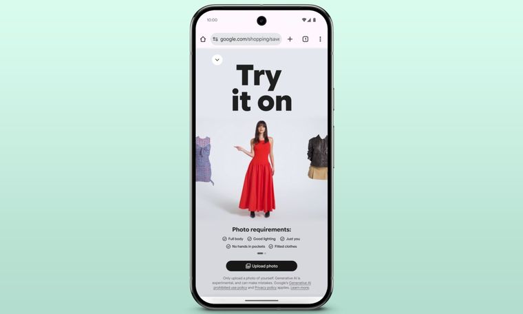 Con solo subir una imagen, la IA de Google puede vestir tu cuerpo con cualquier prenda. Con solo subir una imagen, la IA de Google puede vestir tu cuerpo con cualquier prenda.