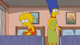 Lisa y Marge Simpson