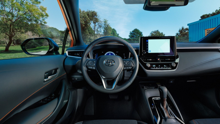 Interior del nuevo Toyota Corolla FX Interior del nuevo Toyota Corolla FX