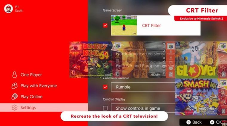 Una sutil imagen borrosa en un video promocional publicado por Nintendo podría haber revelado los próximos juegos retro que se sumarán al servicio Nintendo Switch Online + Paquete de Expansión.