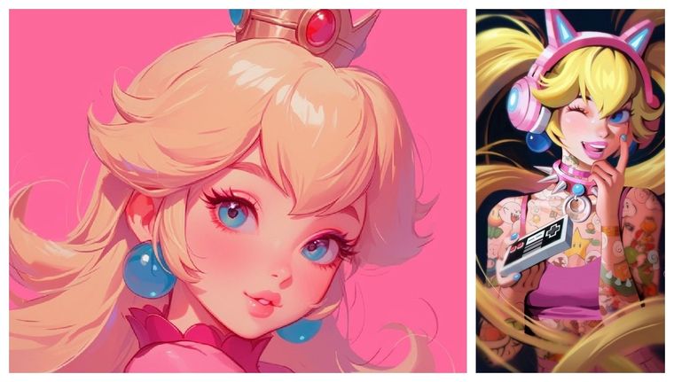 La inteligencia artificial desarrolla la versión realista de la Princesa Peach
