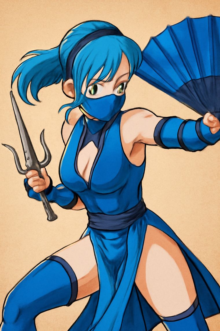En este crossover, Bulma, conocida por su inteligencia y valentía, se une al poder y destreza en combate de Kitana. En este crossover, Bulma, conocida por su inteligencia y valentía, se une al poder y destreza en combate de Kitana.