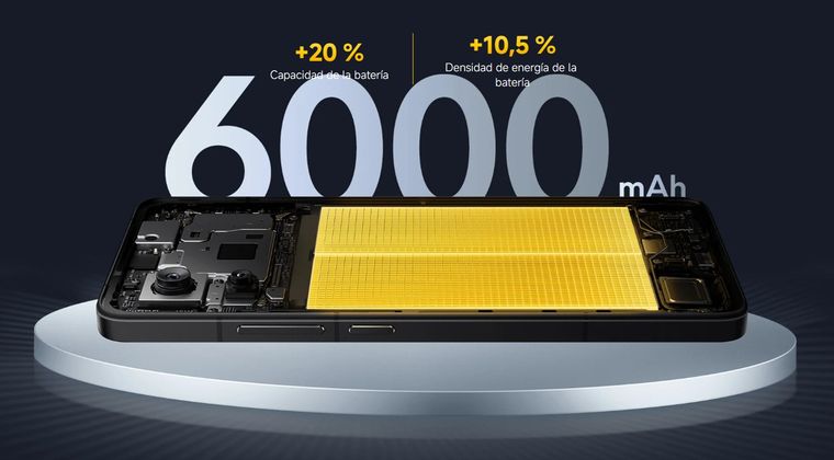 Cuenta con un bateria eneorme Cuenta con un bateria eneorme
